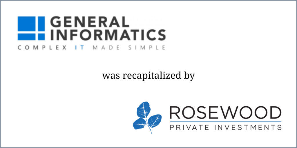 General Informatics – Rosewood Private Investments (Sale)